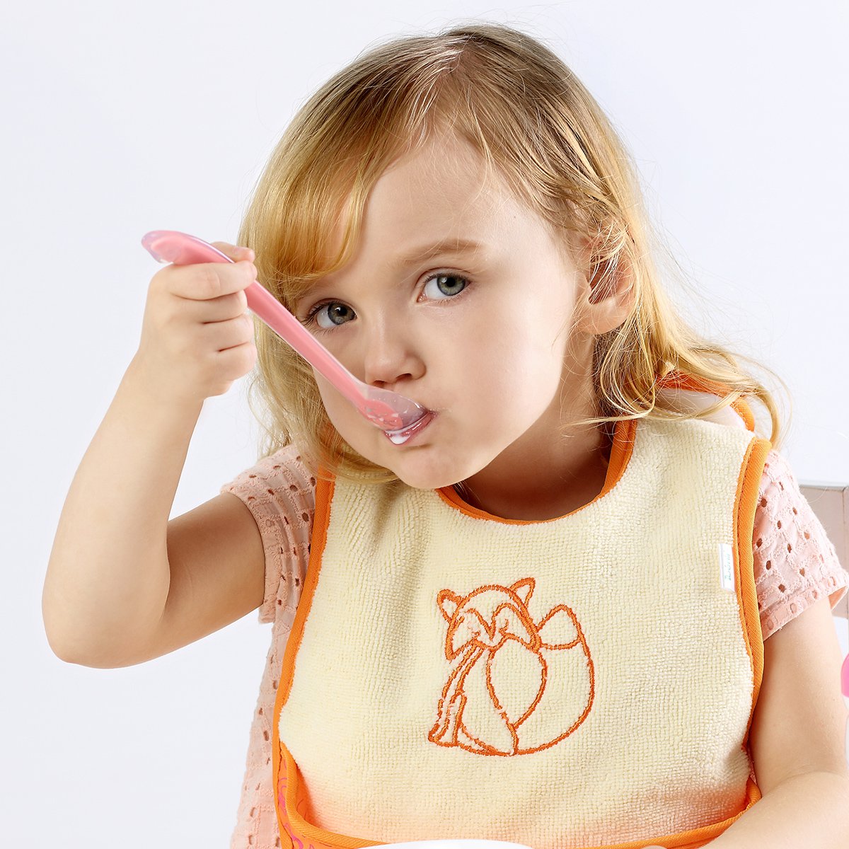 清素-宝宝硅胶软勺 婴儿勺子餐具新生儿喂水软勺儿童辅食勺 一体成型