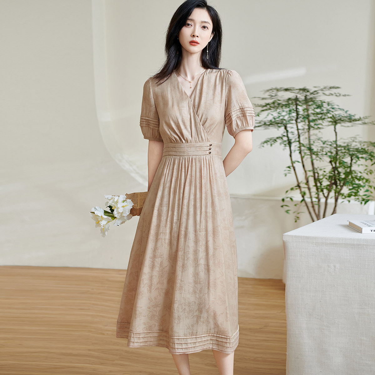 missshine v��ӡ����������ȹ ��ȹ Ů�� 102Ԫ