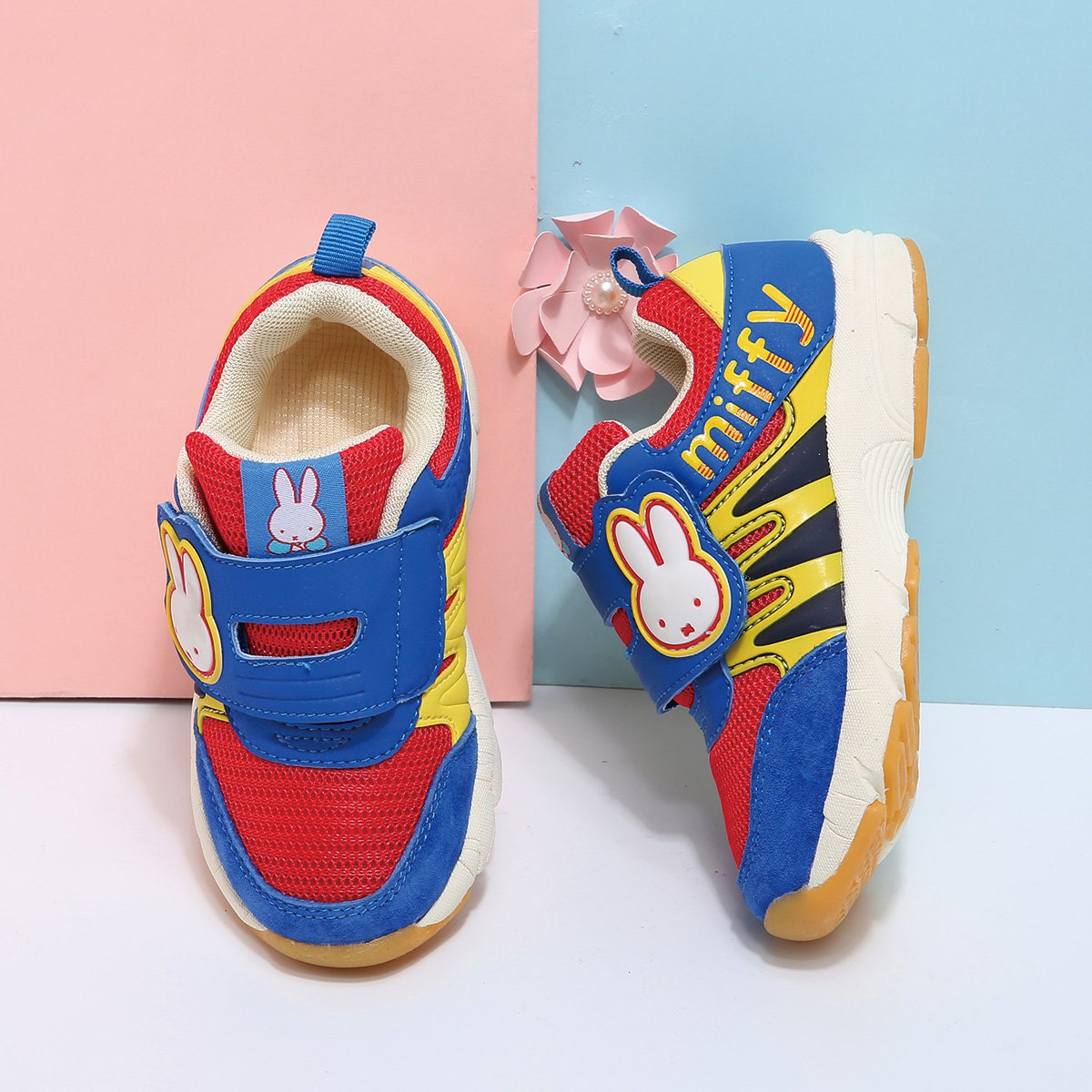 米菲miffy童鞋宝宝学步鞋男宝舒适运动鞋