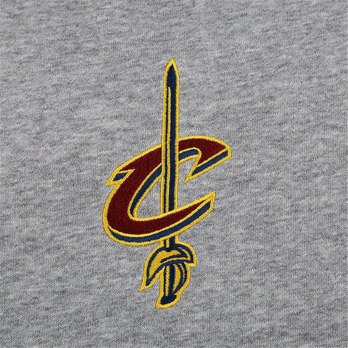 nba 骑士队 男款 时尚潮流带帽抓绒卫衣套头衫