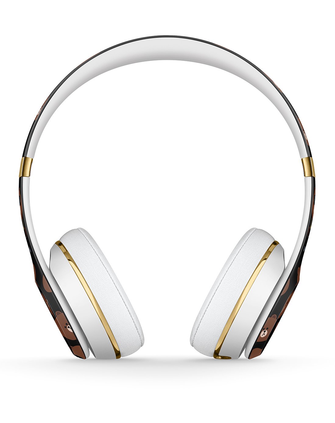 solo3 wireless布朗熊款头戴式无线蓝牙line friends耳机耳麦