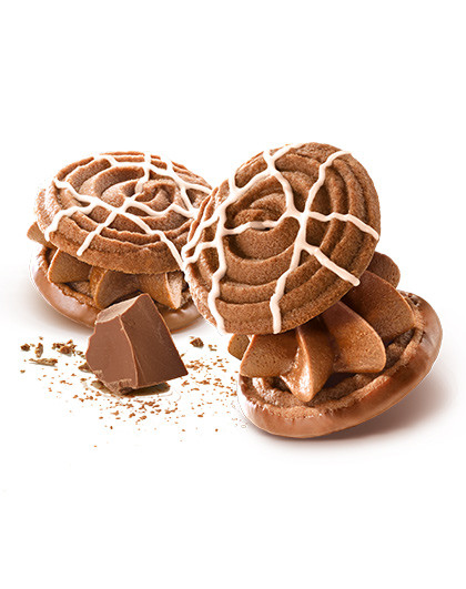 瑞士进口 巧客贝可可慕斯巧克力味夹心饼干100g