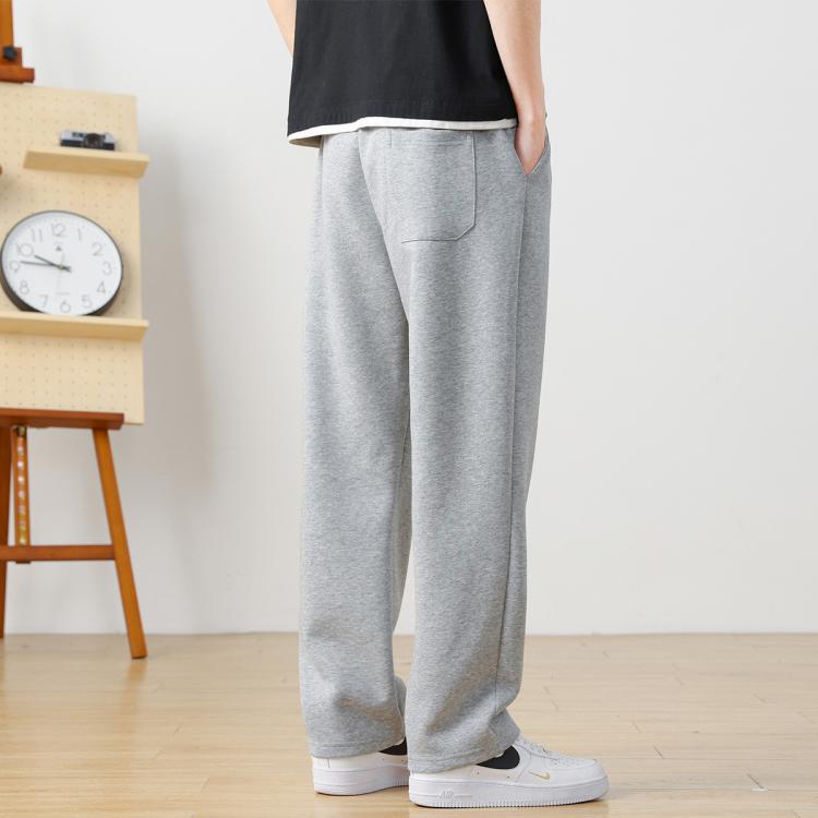 真维斯 春夏男士运动裤垂感休闲裤男时尚薄款透气百搭直筒裤子舒适阔腿裤