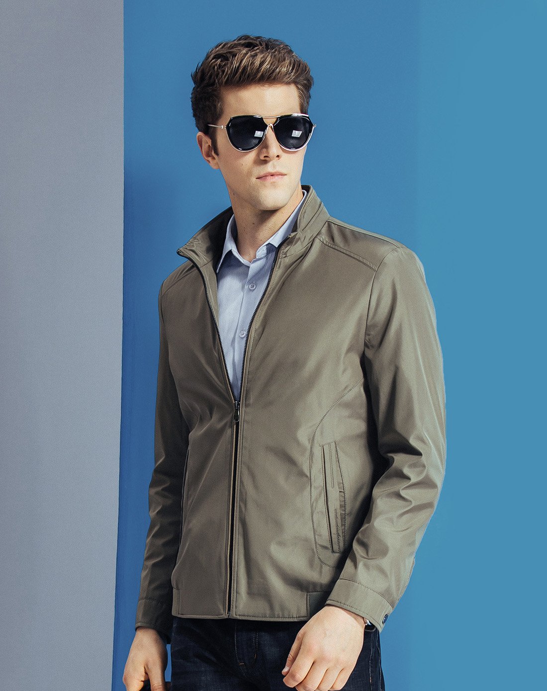 假期潮品筹备-男装集合场秋冬新品男士夹克潮流青年男休闲外套上班