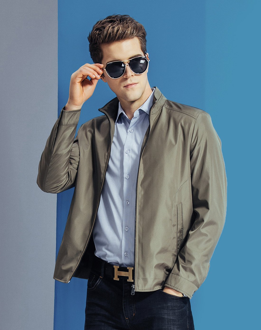 假期潮品筹备-男装集合场秋冬新品男士夹克潮流青年男休闲外套上班