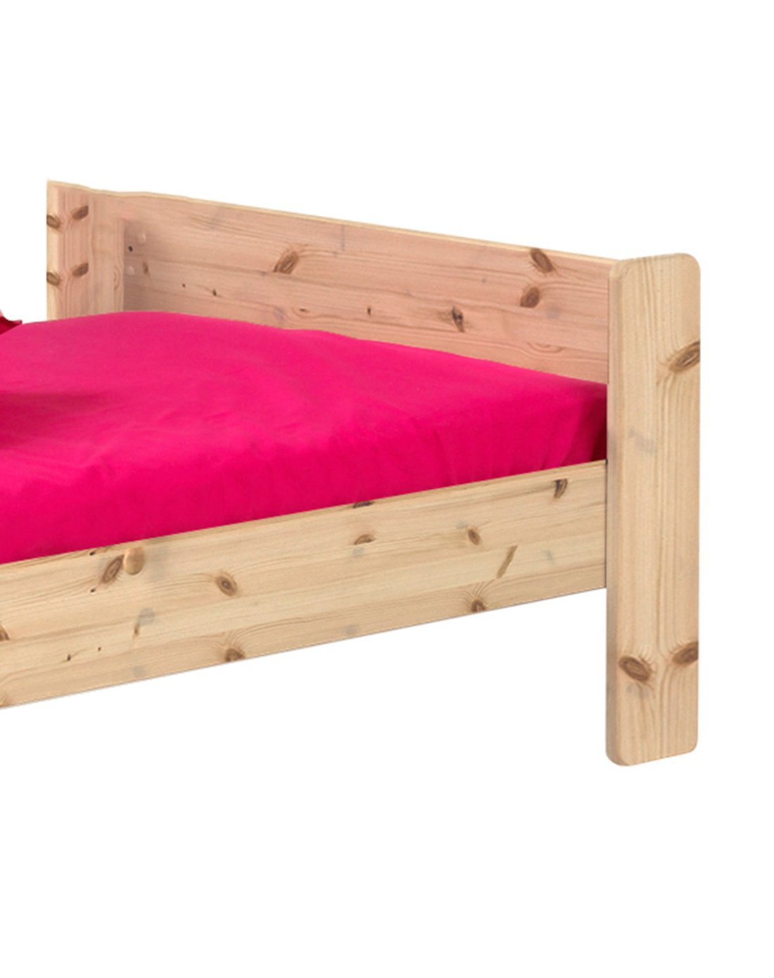 益卡思(eucs)原装进口实木儿童床滑梯上下床带护栏北欧进口原木男孩童