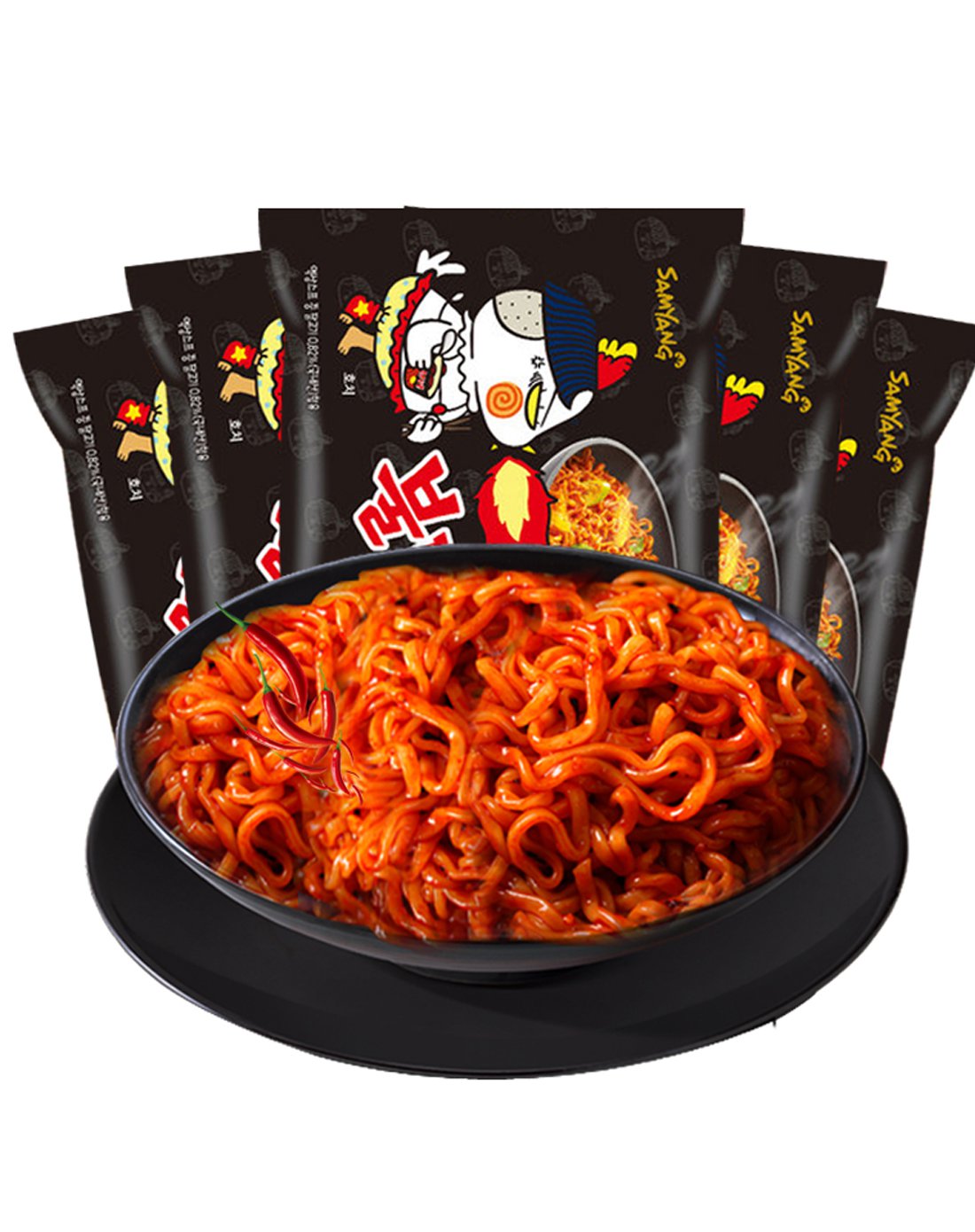 韩国三养火鸡面专场三养超辣鸡肉味拌面火鸡面140g*