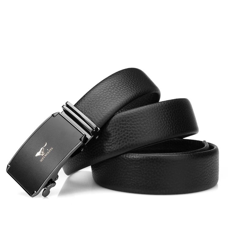七匹狼 爆款双面头层牛皮腰带男士皮带真皮自动扣裤带礼盒节日送男友老公