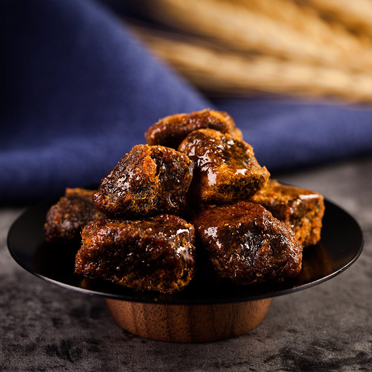 牛肉干零食风干手撕牛肉干肉脯牛肉粒30gx5(黑胡椒味)