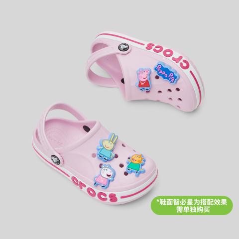 CROCS 卡骆驰儿童 沙滩洞洞鞋舒适拖鞋大童男女童凉鞋 图片 1