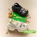 CROCS 卡骆驰 雪屋洞洞鞋户外厚底沙滩鞋女鞋拖鞋高跟鞋 图片 1