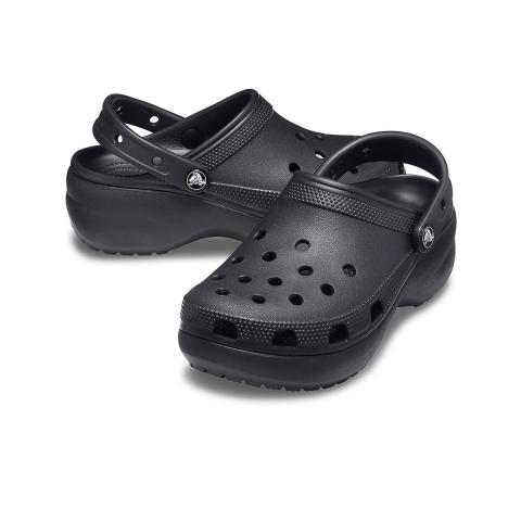 CROCS 卡骆驰女凉鞋 经典厚底夏季云朵洞洞鞋女士老爹鞋【含鞋花】 图片 6