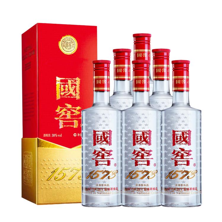 国窖1573 国窖1573 经典装 38度 浓香型白酒500ml高端送礼
