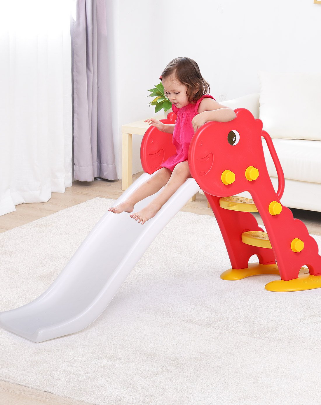 包邮-澳乐围栏帐篷直发专场【室内玩乐滑梯】澳乐 儿童玩具小恐龙滑梯