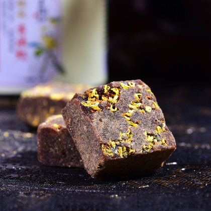 王锦记 南京同仁堂手工老红糖桂花味220g