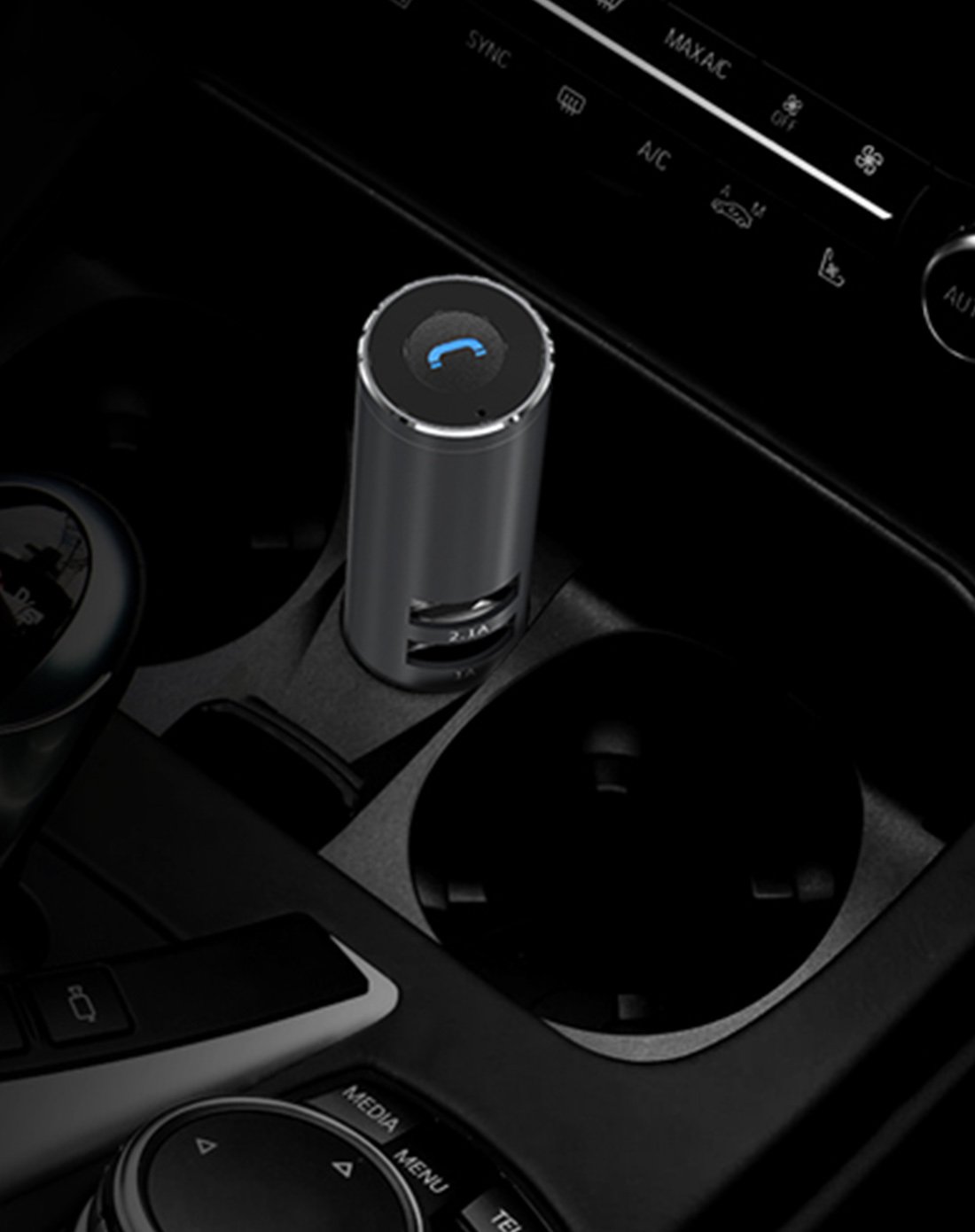 remax 多功能车充车载蓝牙耳机