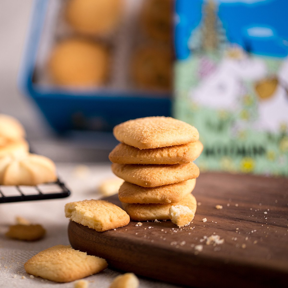 曲奇饼干(原味)268克 高颜值伴手礼