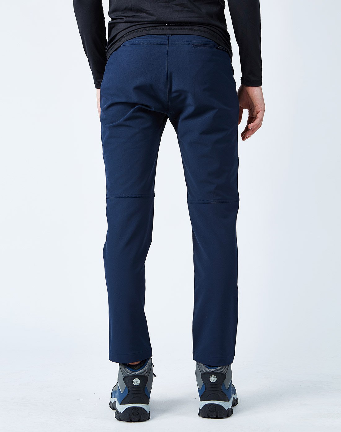 涤纶四面弹力 男款薄款 简洁大方功能裤