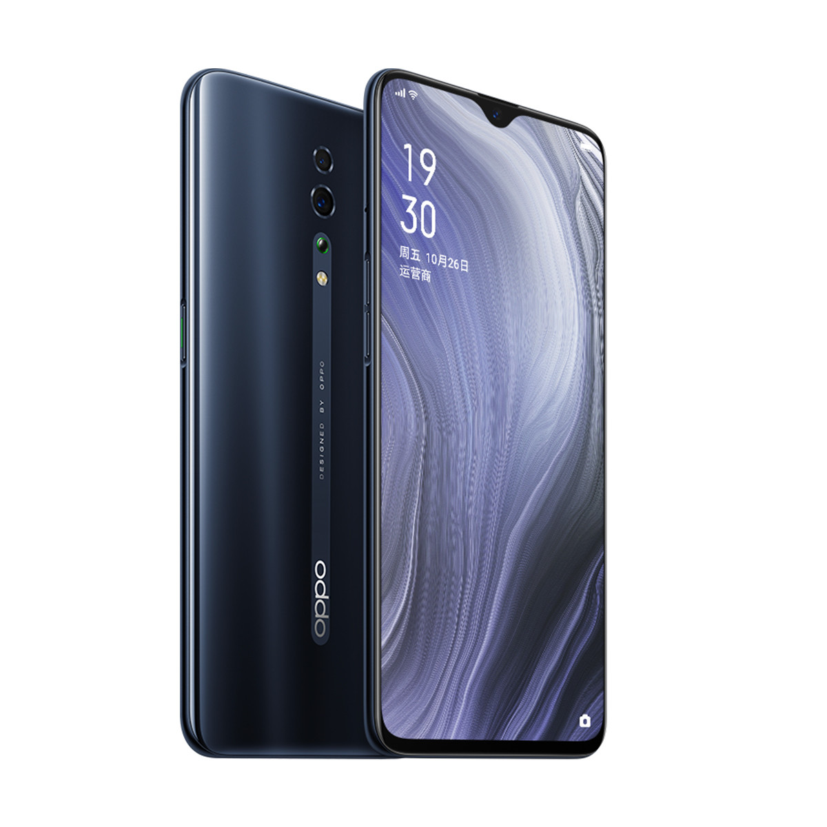 opporenoz [高配套餐]全网通快充全面屏游戏智能手机renoz极夜黑8 128