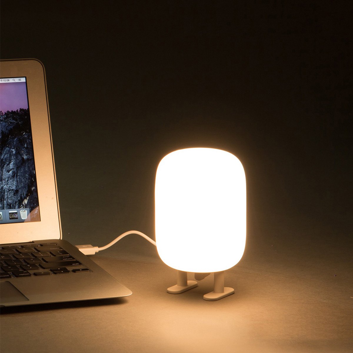 名创优品小m小夜灯卧室台灯护眼婴儿宝宝插电柔光灯夜灯床头灯