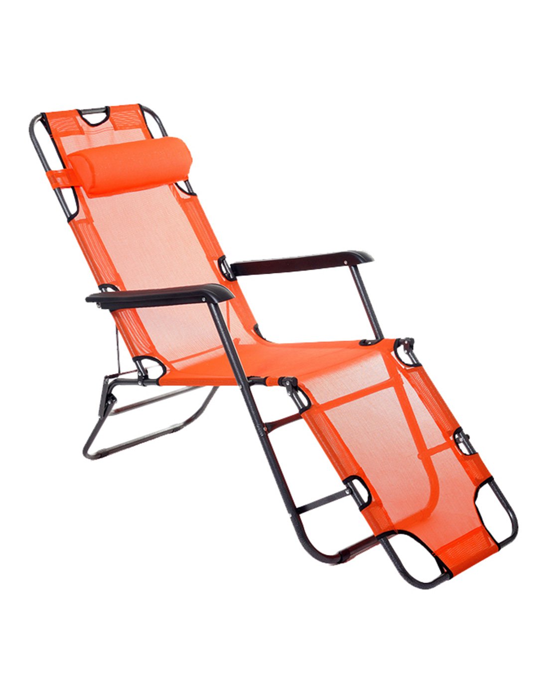 密林 折叠床躺椅 午休折叠床 户外休闲椅 午休床 特斯林加长款