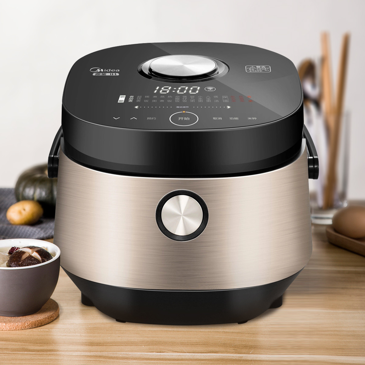 midea/美的ih钛金鼎釜4l高端fz4086电饭煲