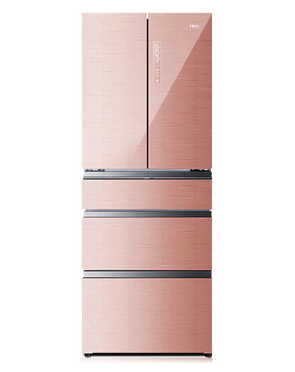 海尔/ haier bcd-405wdgqu1 风冷无霜多门冰箱 变频家用节能电冰箱