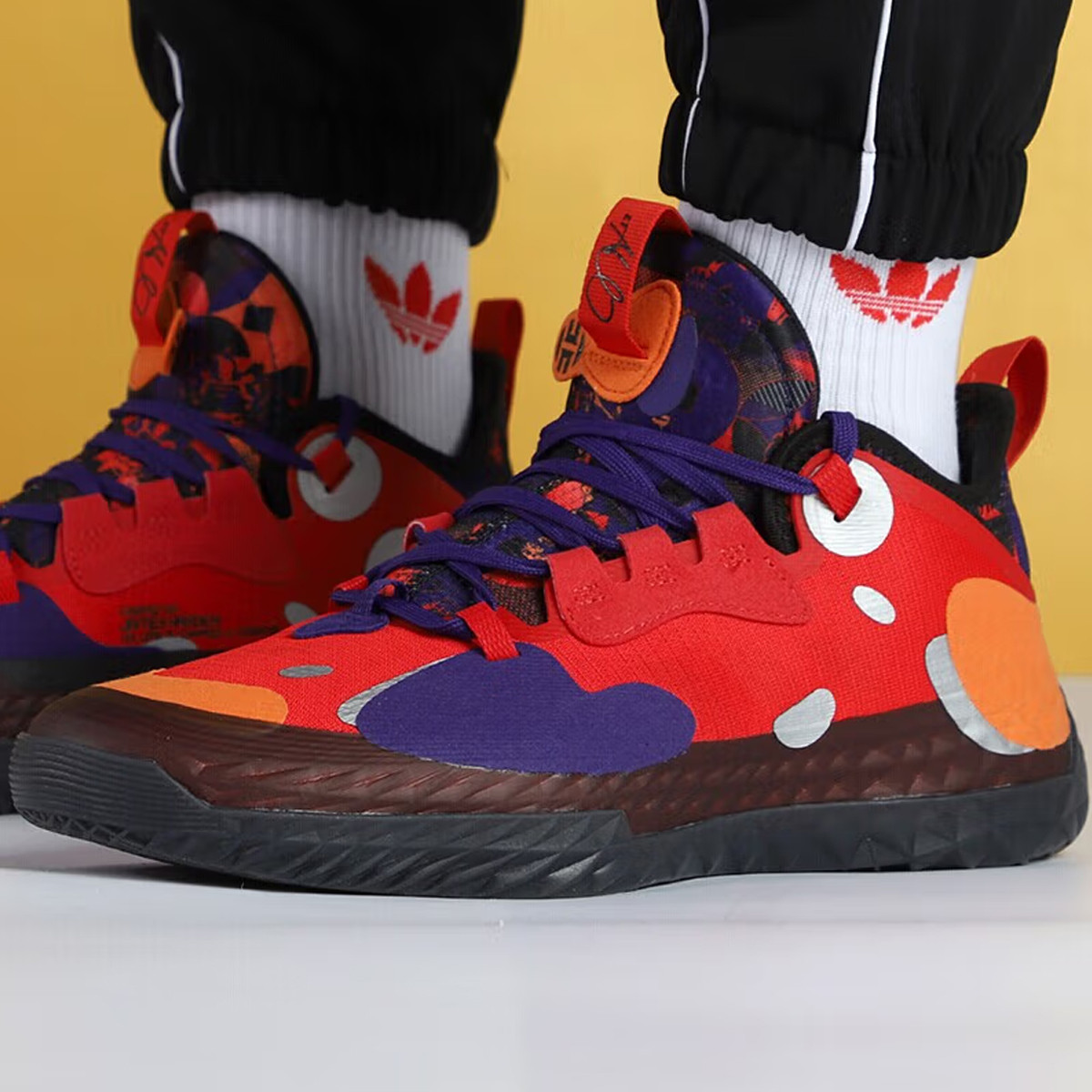 春夏款男鞋哈登5代新年款耐磨防滑缓震实战运动鞋篮球鞋