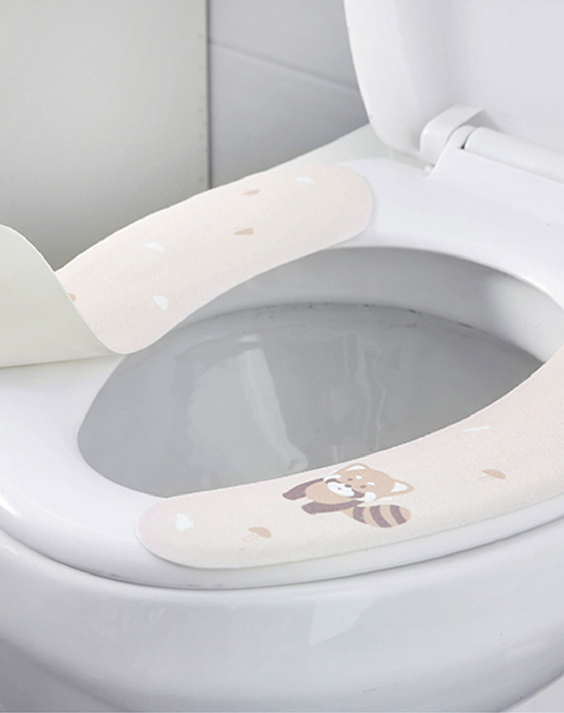 柔软舒适不变形卡通粘贴式马桶垫