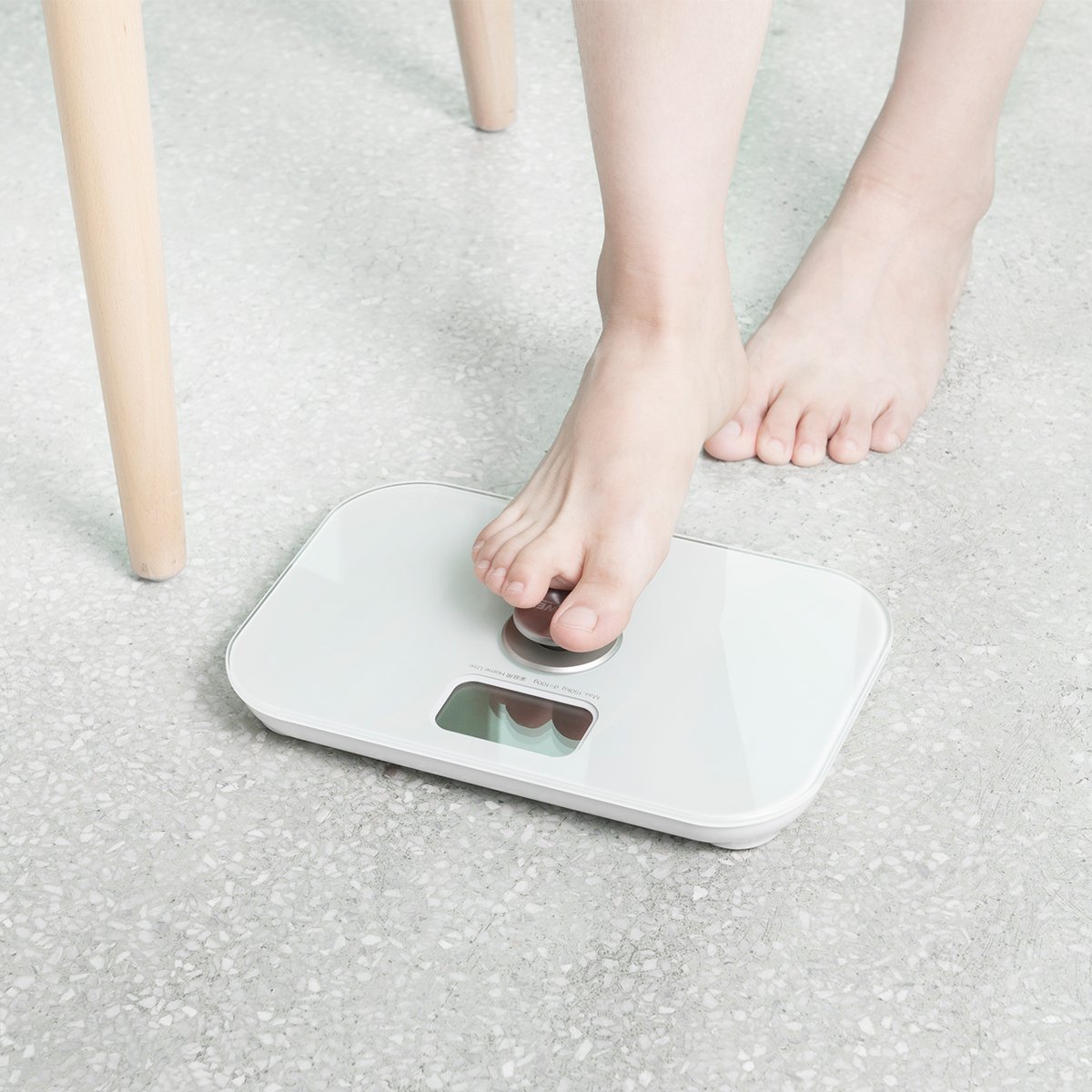 永衡(yeshm)upower免电池人体体重秤精准测量安全环保高科技电子秤b