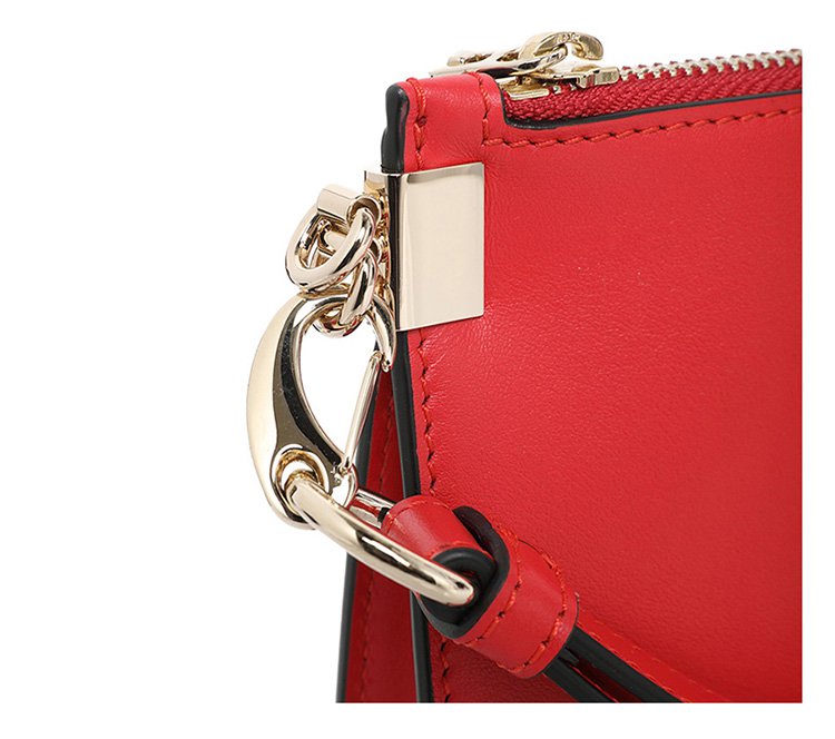 versace&范思哲 女式美杜莎人脸logo牛皮时尚单肩包