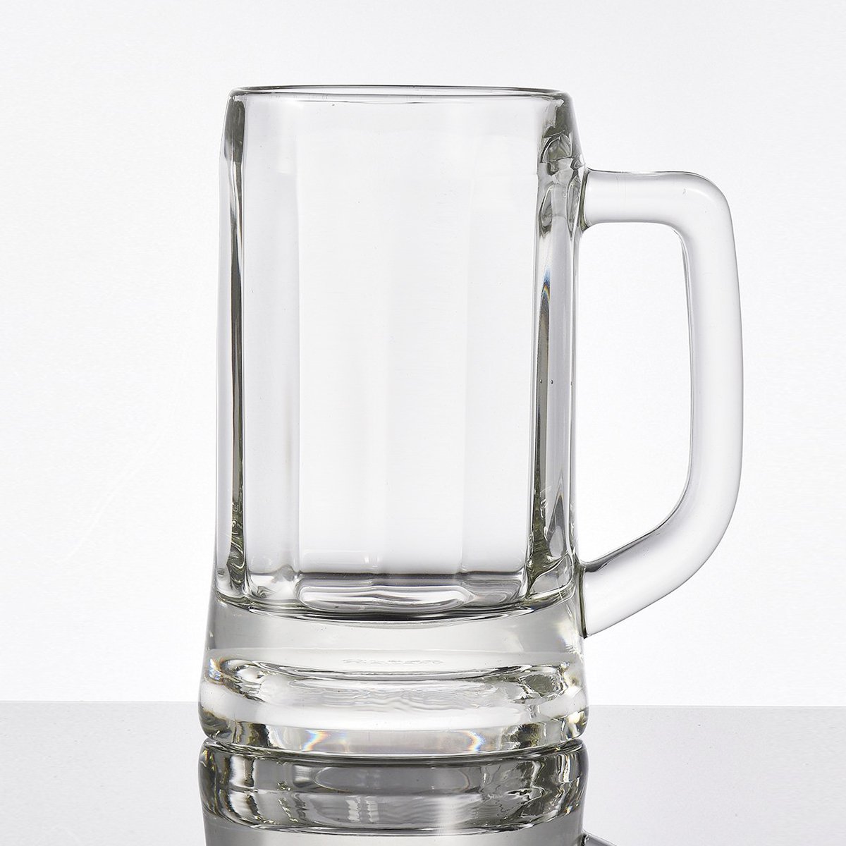 进口无铅玻璃慕尼黑啤酒杯大把加厚啤酒扎杯355ml两只