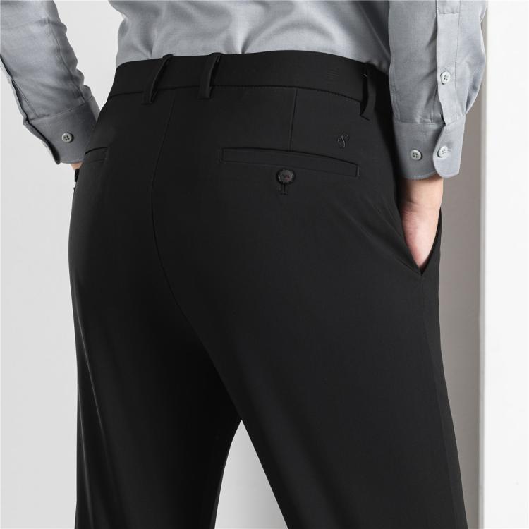 罗蒙 【加绒加厚可选】爆款男裤秋冬款保暖裤子男士休闲裤男长裤西裤男