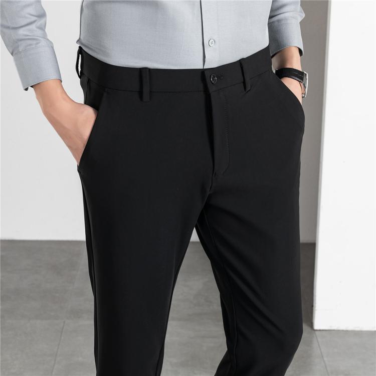 罗蒙 【加绒加厚可选】爆款男裤秋冬款保暖裤子男士休闲裤男长裤西裤男