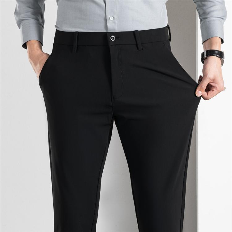 罗蒙 【加绒加厚可选】爆款男裤秋冬款保暖裤子男士休闲裤男长裤西裤男