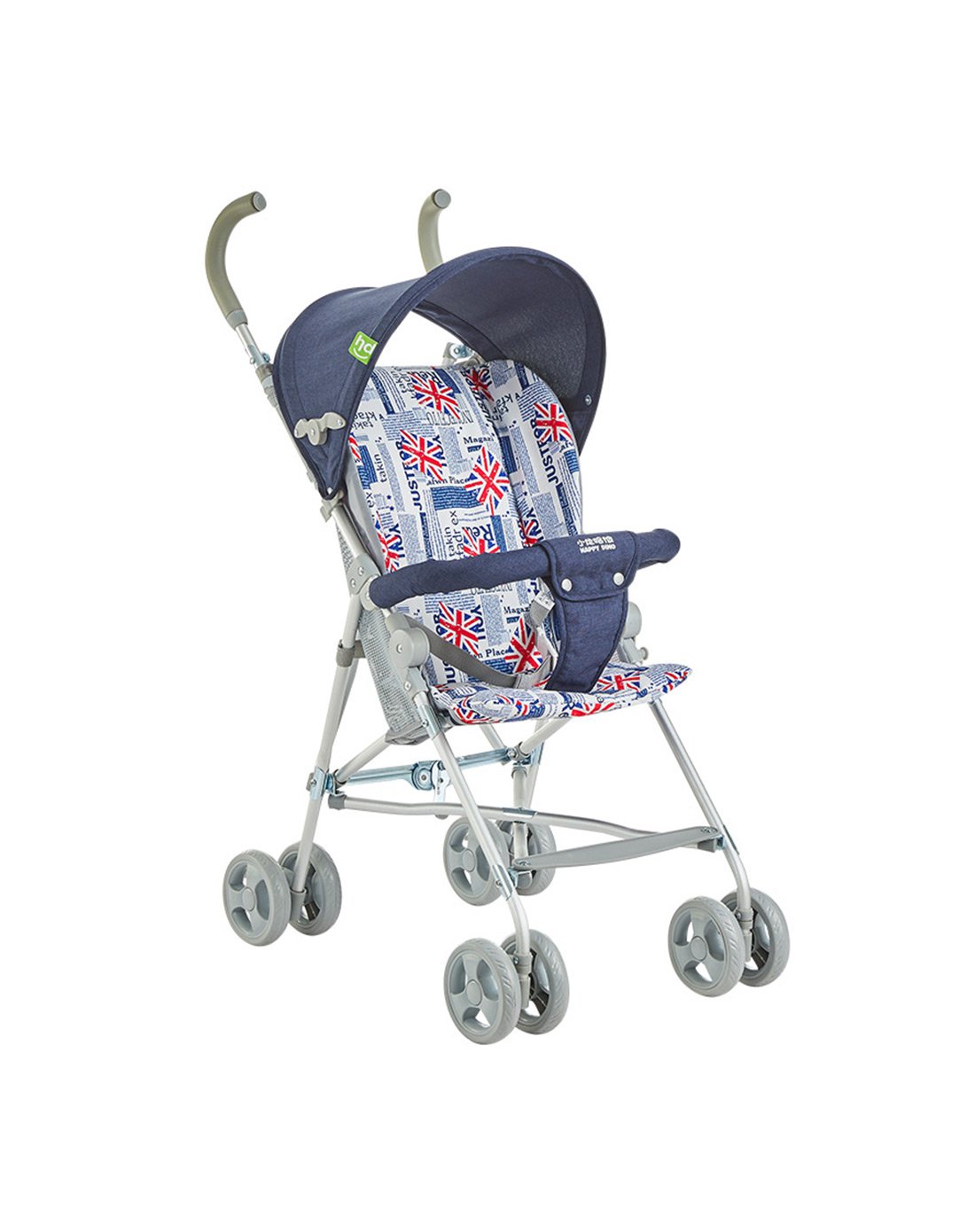 hd小龙哈彼铝合金轻便手推伞车ld109-w