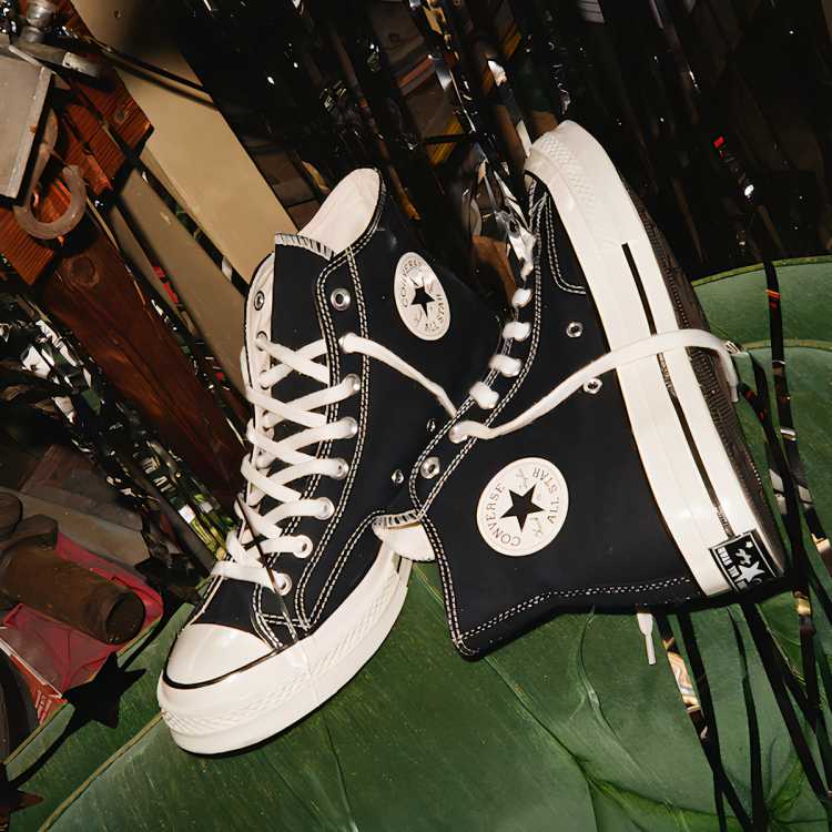 converse 【1970S】经典款三星标男鞋女鞋高帮帆布鞋