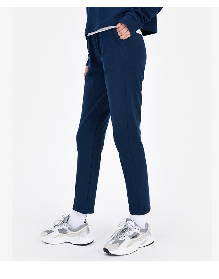 乐为61 奇运动裤女宽松速干跑步长裤束脚健身卫裤女lwq0863c_唯品会