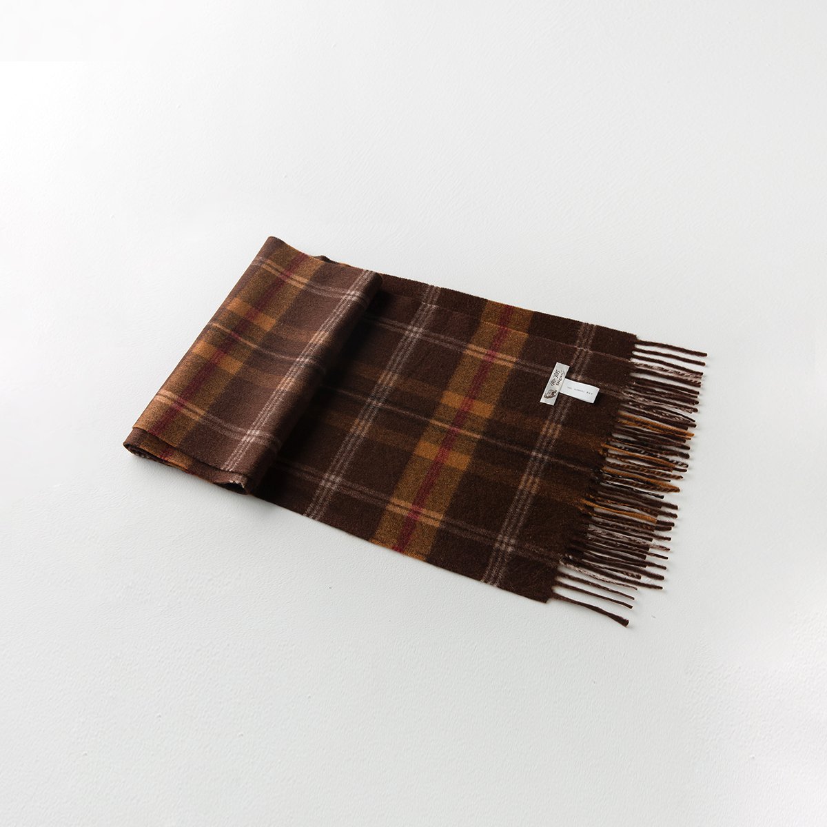 帝高流苏纯羊绒围巾