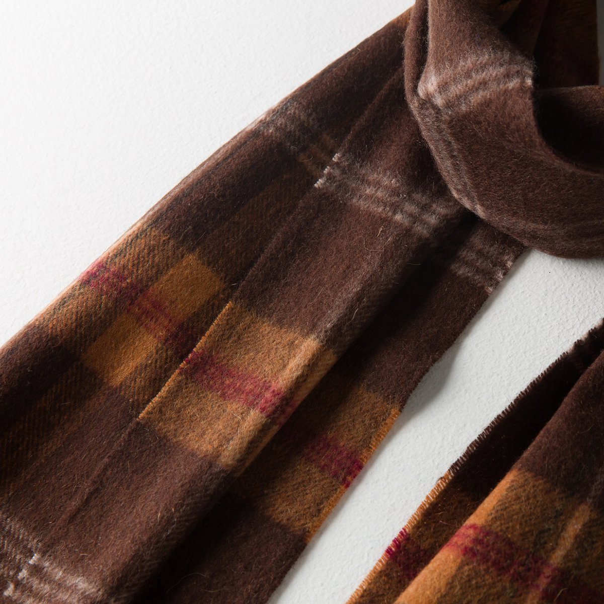 帝高流苏纯羊绒围巾