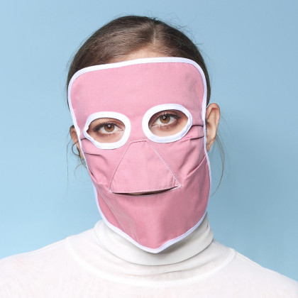 防辐射面罩面具秋季银纤维口罩防手机辐射防电脑辐射