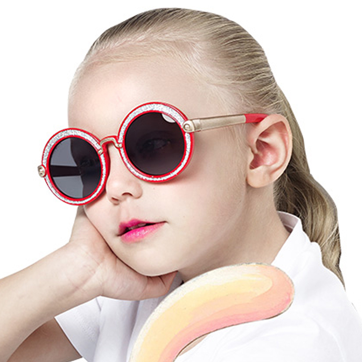 保圣【儿童镜2-12岁】复古系列偏光太阳镜