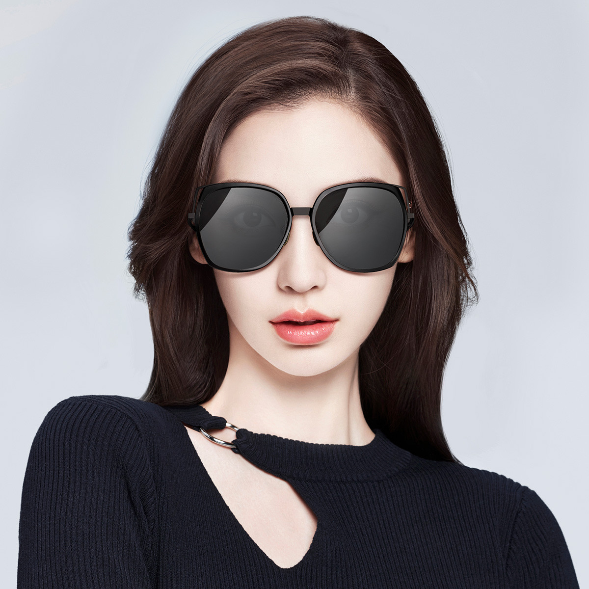 baby同款陌森复古时尚太阳镜偏光开车女墨镜ms6009