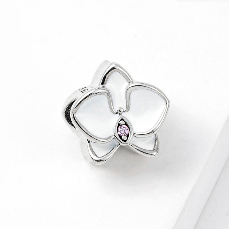 白兰花珐琅手链串饰792074en12