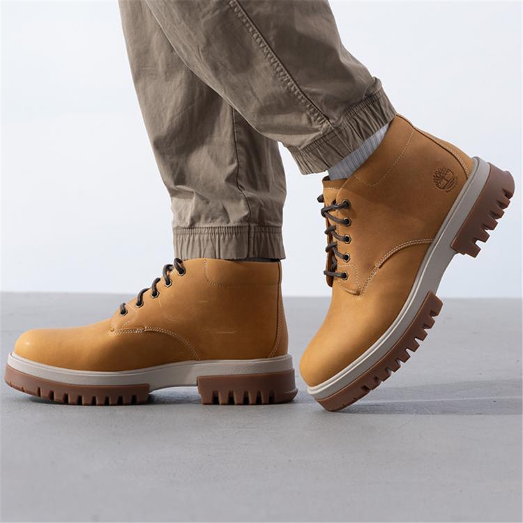 Timberland 中帮靴男鞋运动鞋耐磨时尚登山工装靴 In Multi