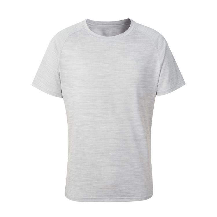 Mizuno 夏季薄款轻量速干吸湿透气圆领跑步健身日常男子短袖运动t恤 In White
