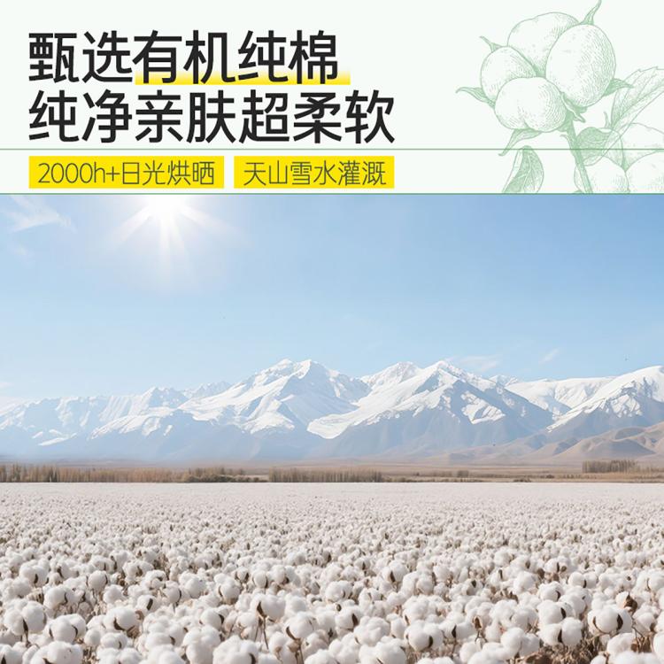 自由点 【有机纯棉】表层卫生巾姨妈巾超薄日用夜用入会拍3件-10！