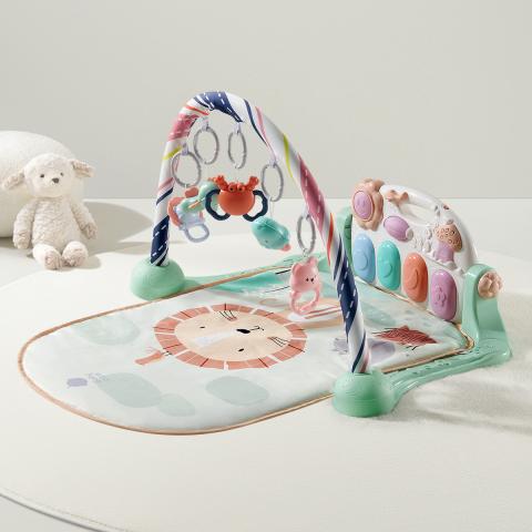Babycare 【新生礼盒】婴儿多功能脚踏钢琴健身架0-36个月宝宝益智玩具 图片 7
