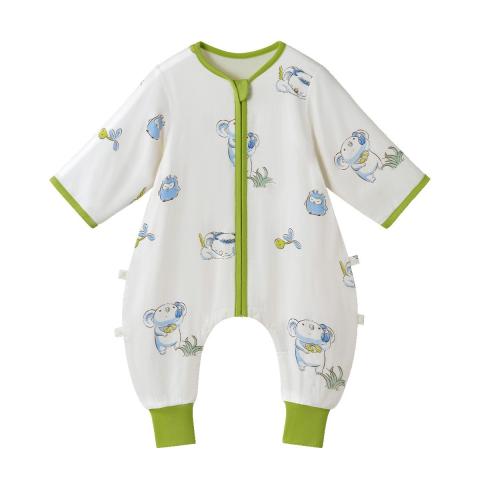 Babycare 【7A抑菌】竹棉短袖睡袋夏季防着凉婴儿宝宝四季儿童薄款防踢被 图片 1