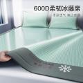 洁丽雅 夏天冰丝凉席三件套空调席子可水洗机洗裸睡家用宿舍床笠款冰丝席 图片 1